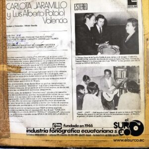 Disco de Vinilo Carlota Jaramillo - Recuerdos Vinyl Record