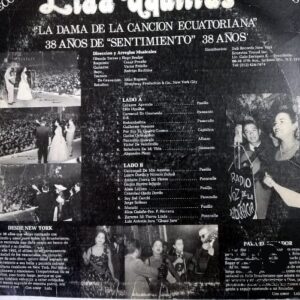 Disco de Vinilo Lida Uquillas - Desde New York Canta Al Ecuador Vinyl Record