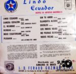 Disco de Vinilo Varios - Lindo Ecuador Vinyl Record