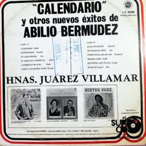 Disco de Vinilo Hermanas Juarez Villamar - Calendarios Vinyl Record
