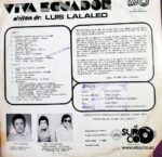 Disco de Vinilo Luis Lalaleo - Baila Ecuador Vinyl Record