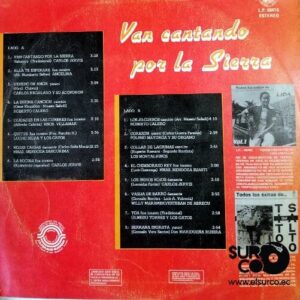 Disco de Vinilo Varios - Van Cantando Por La Sierra Vinyl Record