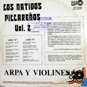 Disco de Vinilo Los Nativos Pillareños - Ara Y Violines Vol 3 Vinyl Record