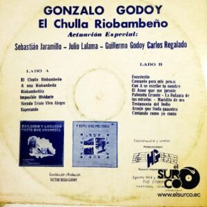 Disco de Vinilo Gonzalo Godoy - El Chulla Riobambeño Vinyl Record