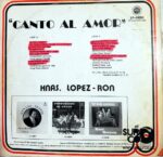 Disco de Vinilo Hermanas Lopez Ron - Canto Al Amor Vinyl Record