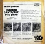 Disco de Vinilo Humberto Santacruz - Música Y Ternura Vinyl Record