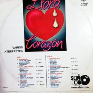 Disco de Vinilo Varios - Llora Corazón Vinyl Record