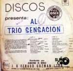 Disco de Vinilo Varios - Discos Onix Presenta Al Trío Sensación Vinyl Record