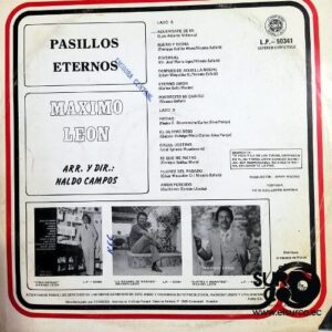 Disco de Vinilo Máximo León - Pasillos Eternos Vinyl Record