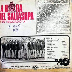 Disco de Vinilo Orquesta Salgado Jr - La Hora Saltashpa Con Salgado Jr Vinyl Record