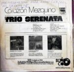 Disco de Vinilo Trio Serenata - Corazón Mezquino Vinyl Record
