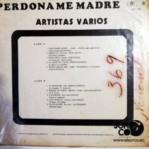 Disco de Vinilo Varios - Perdóname Madre Vinyl Record