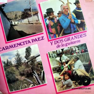 Carmencita Paz - Dos Grandes De La Guitarra Vinilo