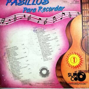 Disco de Vinilo Varios - Pasillos Para Recordar Vol 1 Vinyl Record