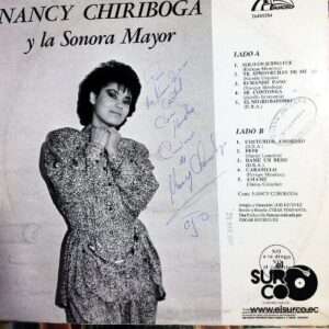 Disco de Vinilo Nancy Chiriboga - Te Aprovechas De Mi Vinyl Record