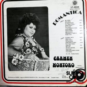 Disco de Vinilo Carmen Montoro - Romántica Vinyl Record