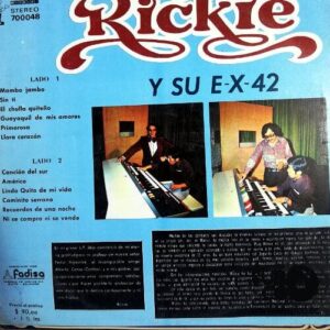 Disco de Vinilo Rickie Cueva - Rickie Y Su Ex 42 Vinyl Record