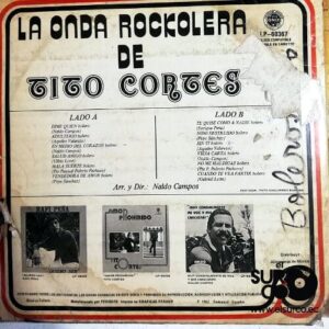 Disco de Vinilo Tito Cortés - La Onda Rockolera De Tito Cortés Vinyl Record