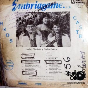 Disco de Vinilo Hermanos Castro - Embriágame Vinyl Record