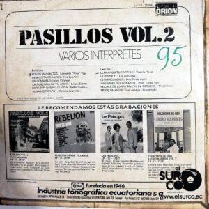 Disco de Vinilo Varios - Pasillos Vol 2 Vinyl Record