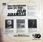Disco de Vinilo Julio Jaramillo - Las Canciones Que Yo Dejé Vinyl Record