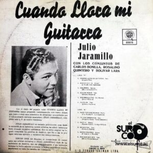 Disco de Vinilo Julio Jaramillo - Cuando Llora Mi Guitarra Vinyl Record