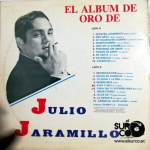 Disco de Vinilo Julio Jaramillo - El Álbum De Oro Vinyl Record