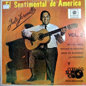 Disco de Vinilo Julio Jaramillo - El Sentimental De América Vol 2 Vinyl Record