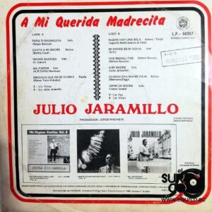 Disco de Vinilo Julio Jaramillo - A Mi Querida Madrecita Vinyl Record