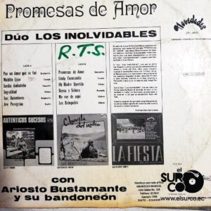 Disco de Vinilo Dúo Los Inolvidables - Promesas De Amor Vinyl Record