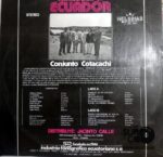 Disco de Vinilo Conjunto Cotacachi - Homenaje A Ecuador Vinyl Record
