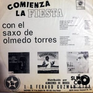 Disco de Vinilo Olmedo Torres - Comienza La Fiesta Vinyl Record