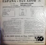 Disco de Vinilo Guillermo Jácome - España Ecuador Vinyl Record