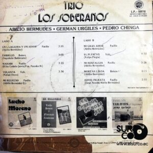 Disco de Vinilo Trio Los Soberanos - Trio Los Soberanos Vinyl Record