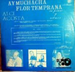Disco de Vinilo Alci Acosta - Ay Muchacha Flor Temprana Vinyl Record