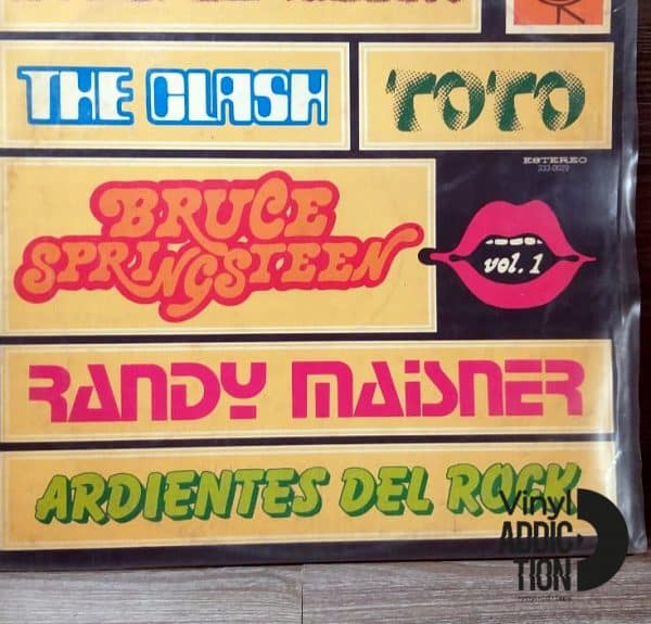 Disco de Vinilo Ardientes Del Rock Vol1  - Compilado Vinyl Record