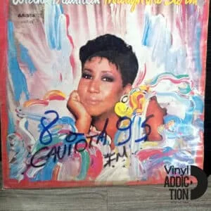 Disco de Vinilo Aretha Franklin  - Trought The Storm Promo Vinyl Record