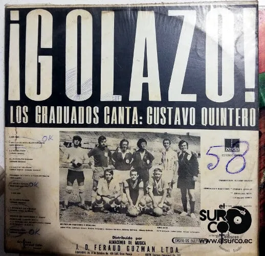 Disco de Vinilo Los Graduados - Golazo Vinyl Record