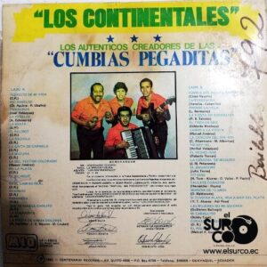 Disco de Vinilo Los Continentales - Los Autenticos Creadores De Las Cumbias Pegaditas Vinyl Record