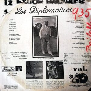 Disco de Vinilo Los Diplomáticos - 12 Éxitos Bailables Vol 8 Vinyl Record
