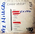 Disco de Vinilo Johnny Ventura - Capullo Y Sorullo Vinyl Record
