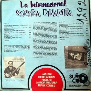 Disco de Vinilo Sonora Dinamita - La Internacional Vinyl Record