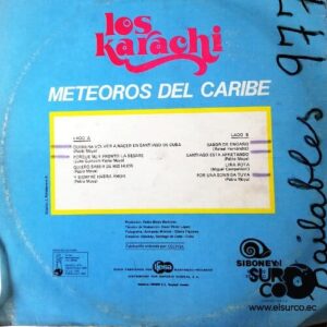 Disco de Vinilo Los Karachi - Meteoros Del Caribe (Promocional) Vinyl Record