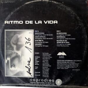 Disco de Vinilo Ray Barreto - Rhythm Of Life (Promocional) Vinyl Record