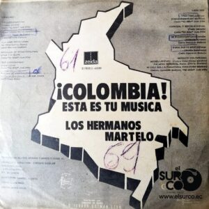 Disco de Vinilo Los Hermanos Martelo - Colombia Esta Es Tu Música Vinyl Record