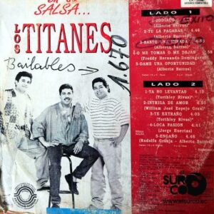 Disco de Vinilo Los Titanes - En Su Salsa Vinyl Record