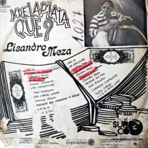 Disco de Vinilo Lisandro Meza - Y De La Plata Qué? (Promocional) Vinyl Record