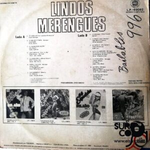 Disco de Vinilo Varios - Lindos Merengues Vinyl Record