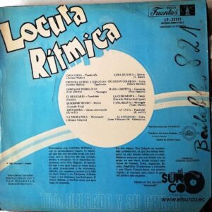 Disco de Vinilo Tito Delgado Y Su Grupo - Locura Rítmica Vinyl Record