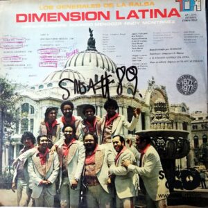 Disco de Vinilo Dimensión Latina - Los Generales De La Salsa Vinyl Record